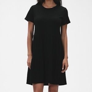 EUC Gap Tiered T-Shirt Dress in Modal-Cotton Size L